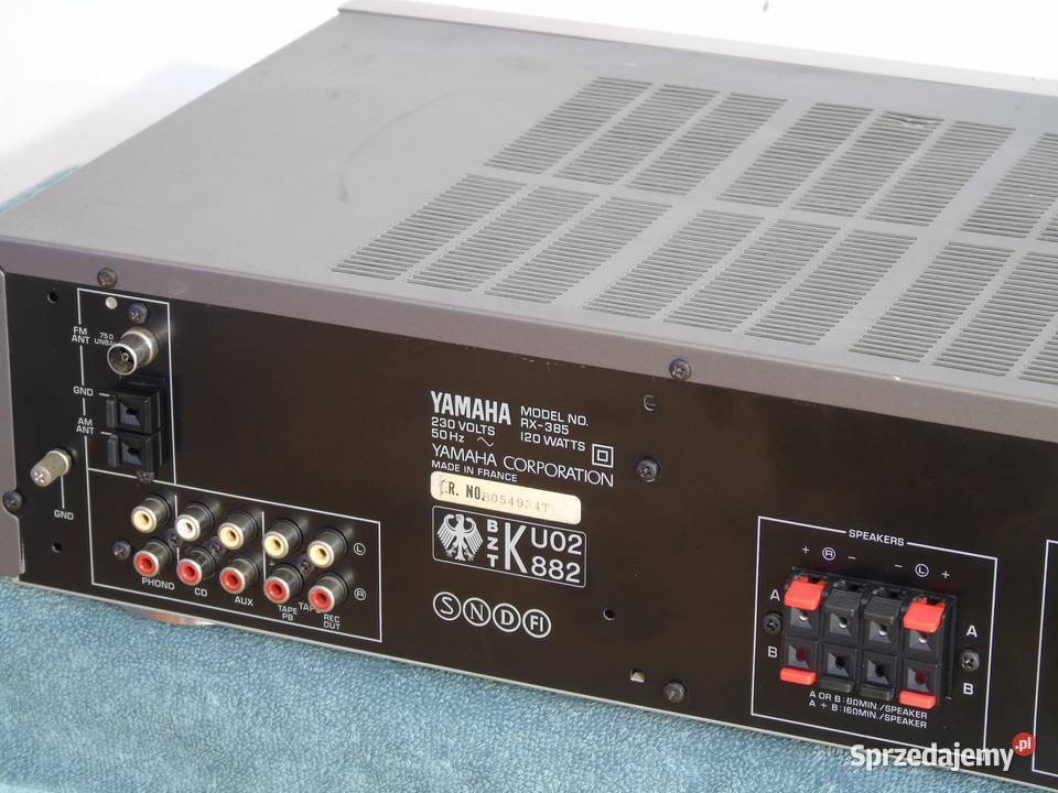 Amplituner Yamaha RX385 świetne stereo WYSYŁKA Jasło