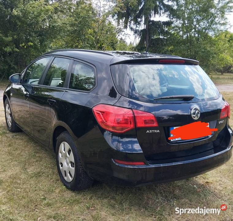 Opel Astra J 17 CDTI kombi 2013 Łódź