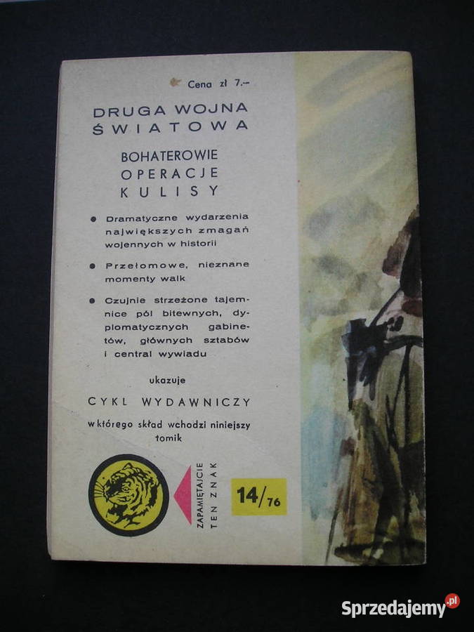 ŻÓŁTY TYGRYS WASZEGO KORESPONDENTA 1976 Rok wydania 1976 Pozostałe Łódź