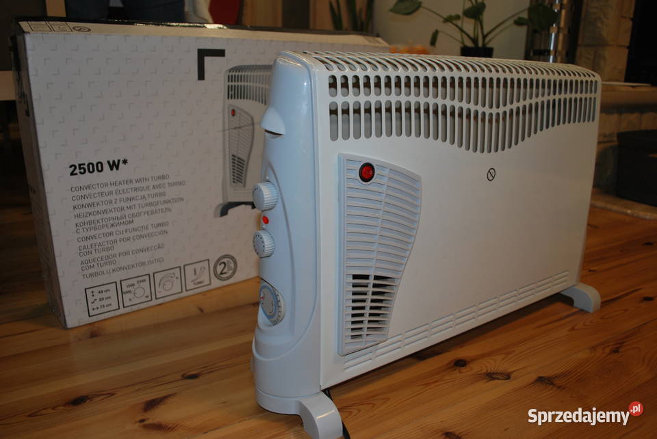 grzejnik konwektorowy z funkcją turbo moc 2500W dolnośląskie