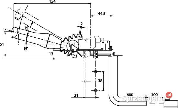 Przełącznik kierunku jazdy Cobo 01316000 Do maszyn uprawowych sprzedam