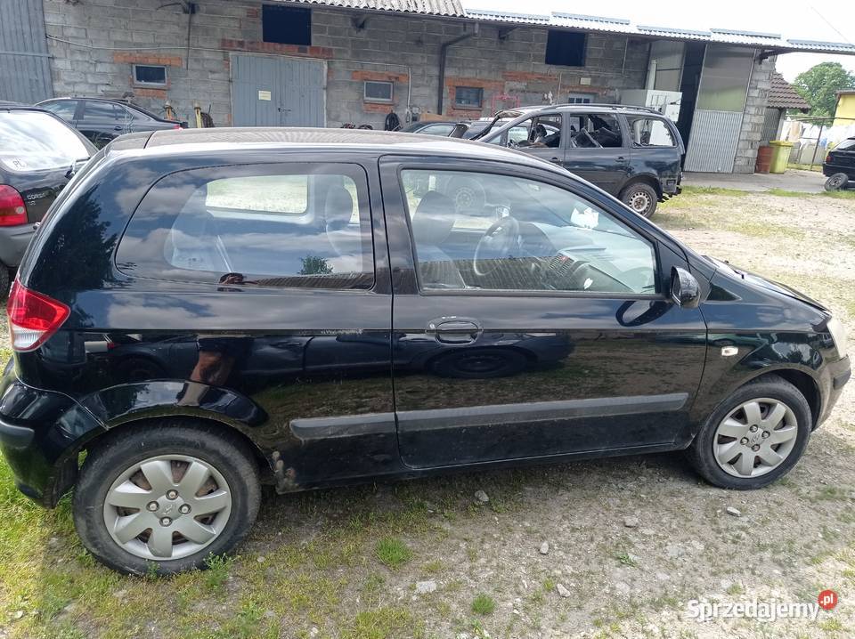 Hyundai Getz 11 46 kW 2003 r dawca części Szklarka Myślniewska