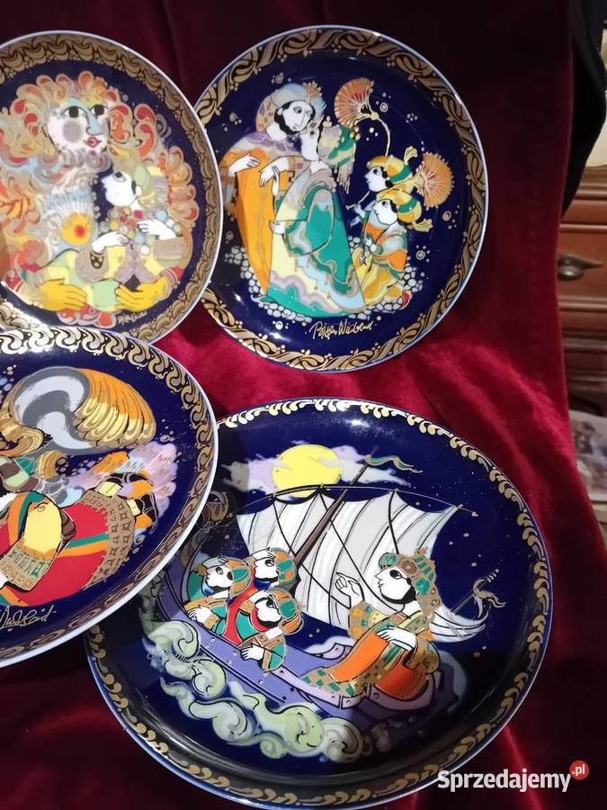 Rosenthal kolekcjonerskie talerzyki Gdańsk