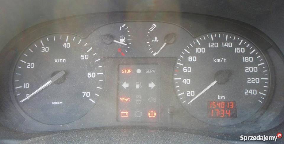 CLIO II 2 kolor 0V727 OV727 NA CZĘŚCI Piotrków Trybunalski