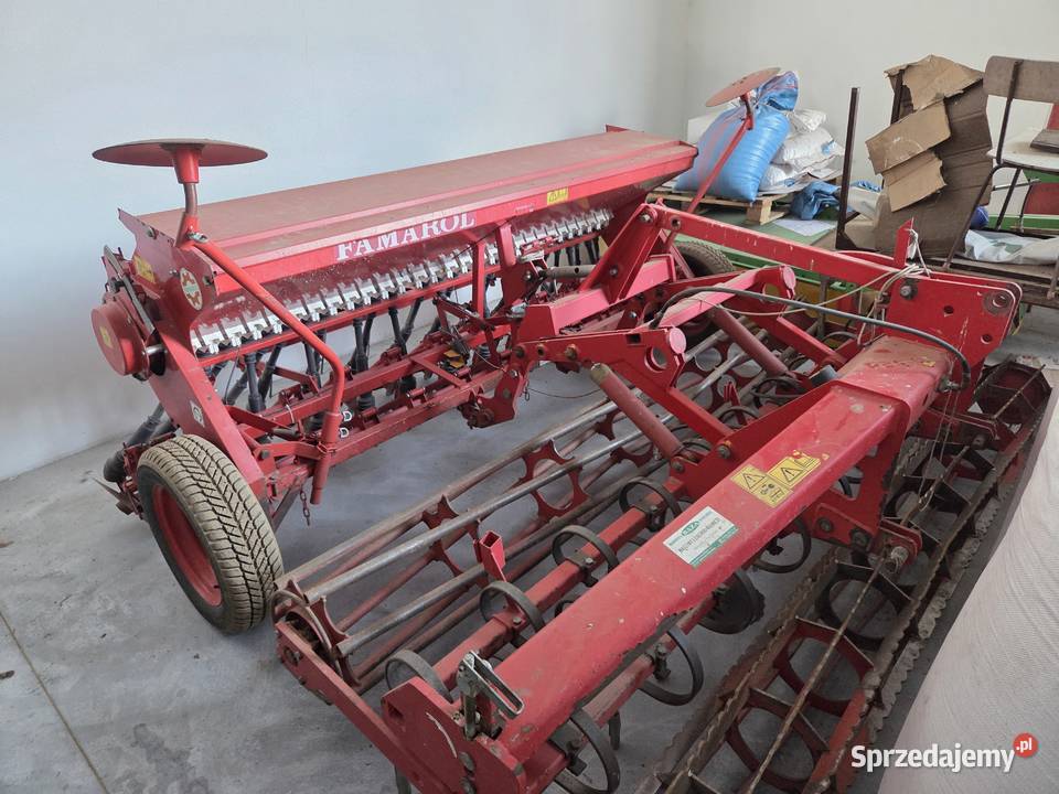 Zestaw uprawowo siewny Famarol Unia agromasz Mława