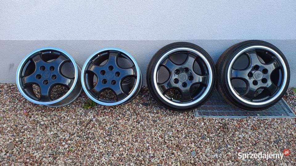 Felgi Porsche Cup 1 9jx17 et47 5x130 opony Chojnice