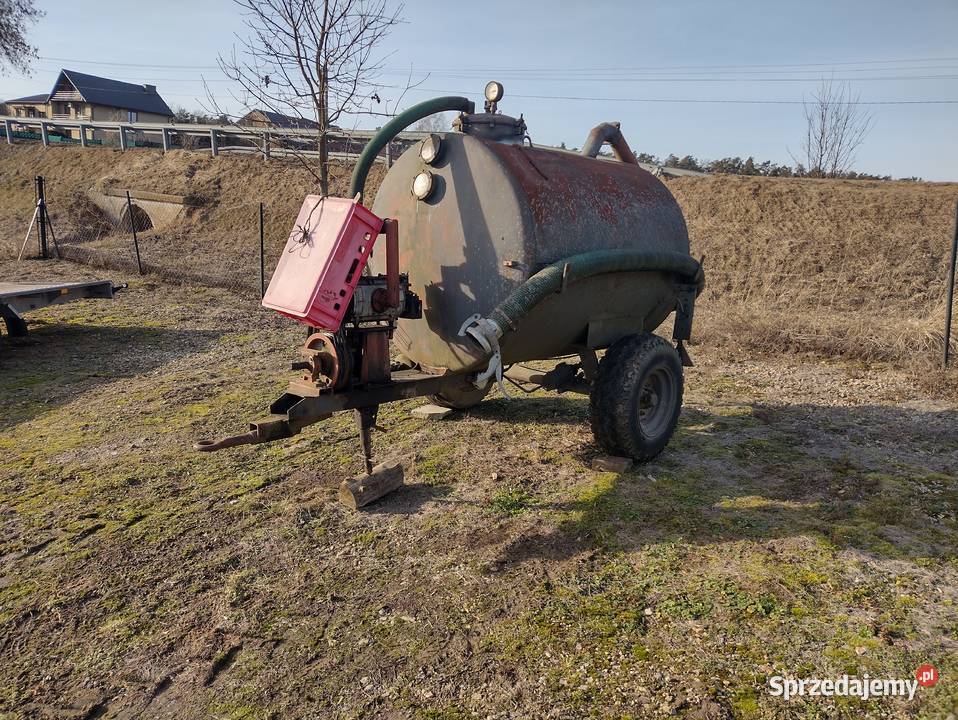 Beczkowóz wóz asenizacyjny Dowóz Beczkowozy lubelskie Spławy Pierwsze