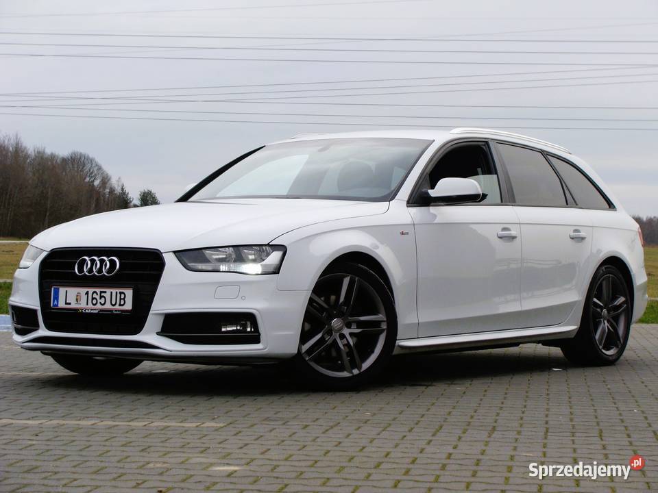 Audi a4 B8 20 TDI 143 manual 2x sline skora s asystent parkowania Radom