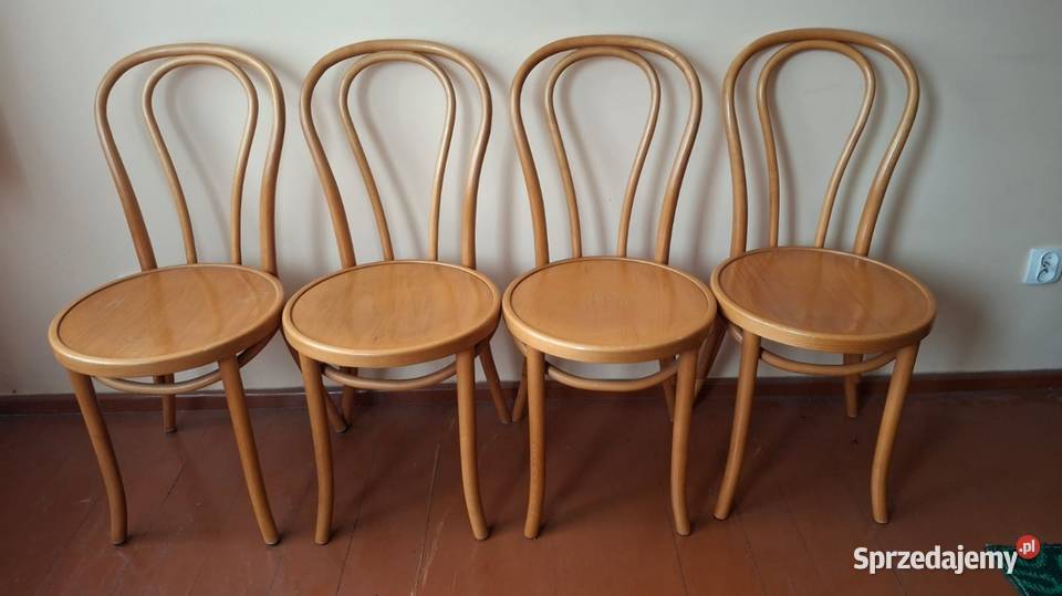 Komplet krzeseł giętych 4 Olsztyn