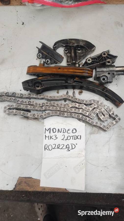 FORD MONDEO MK3 20 TDCI rozrząd łańcuch ślizgi świętokrzyskie Kielce