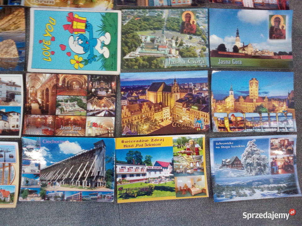 Stare widokówki zestaw 2 czyste nieopisane Pocztówki i karty telefoniczne Kąty Wrocławskie