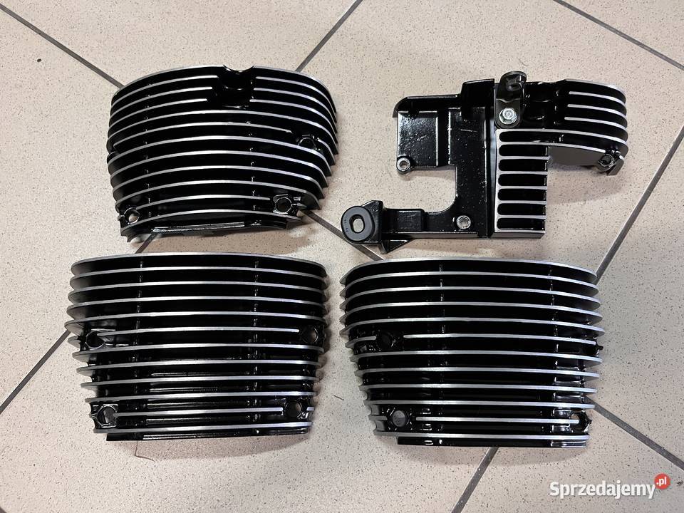 Żeberka osłony głowicy przód tył Honda Shadow VT Części i akcesoria motocyklowe Brzeszcze