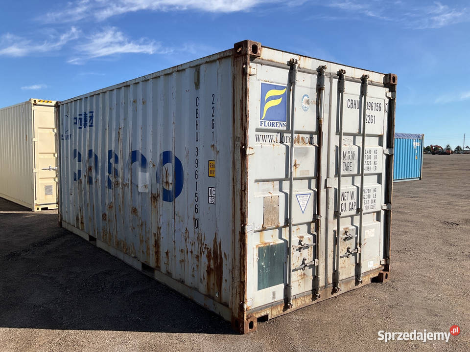 Kontener morski magazynowy 20DV 6 metrowy małopolskie sprzedam