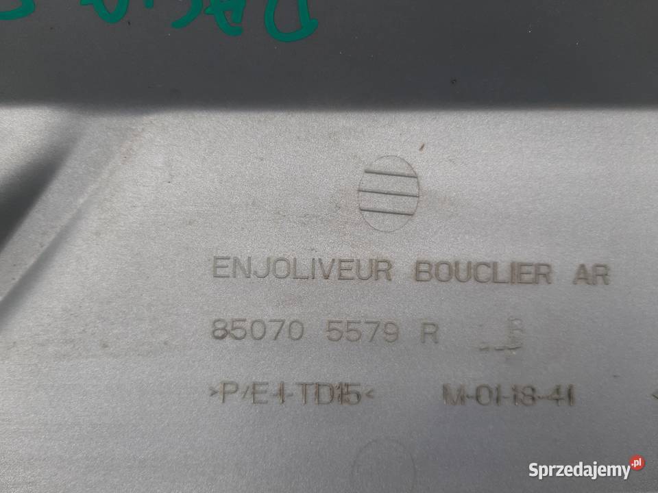 DACIA SONDERO III STEPWAY ZDERZAK TYŁ DOKŁADKA lubuskie Trzciel