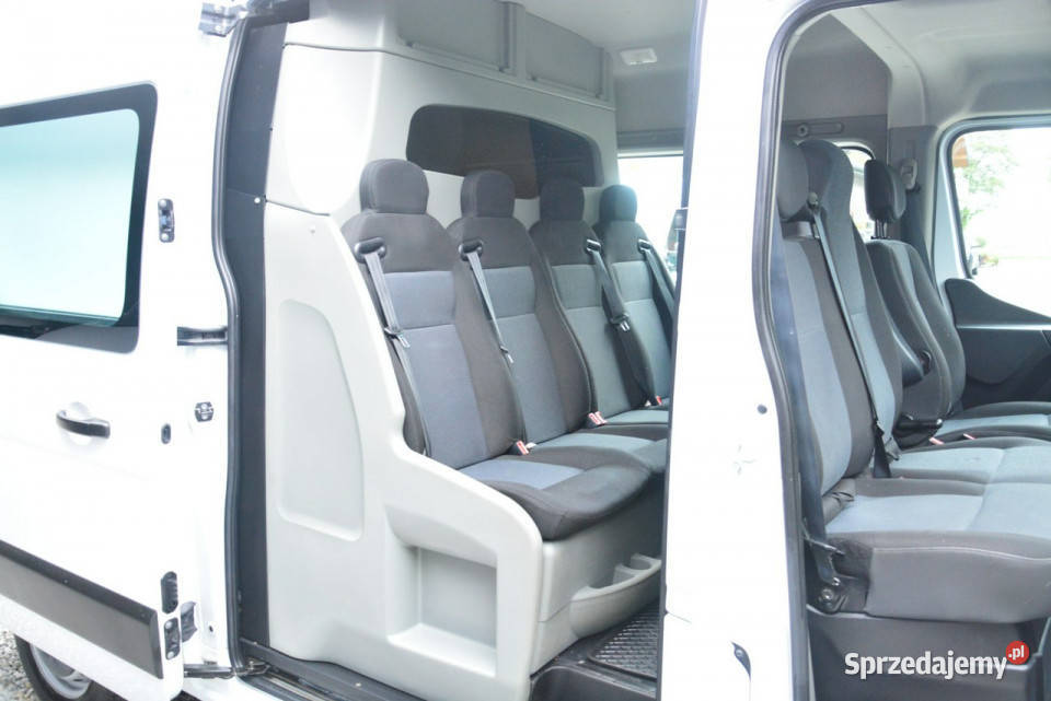 Renault Master średniak 7 osobowy brygadówka Renault Warszawa