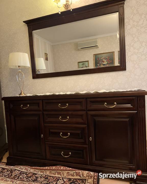 Komplet mebli stylowych drewnianych mazowieckie Nowy Dwór Mazowiecki sprzedam