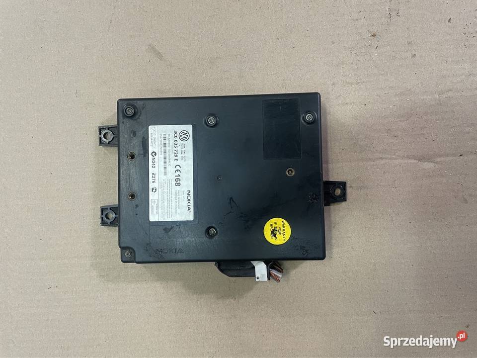 3C0035729 moduł telefonu Bluetooth vw passat b6 Rok produkcji 2007 Szczecin