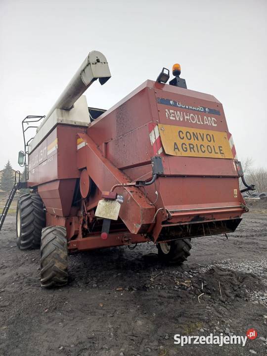 Kombajn Holland Laverda 517 Heder z wózkiem 45 m Łobżenica
