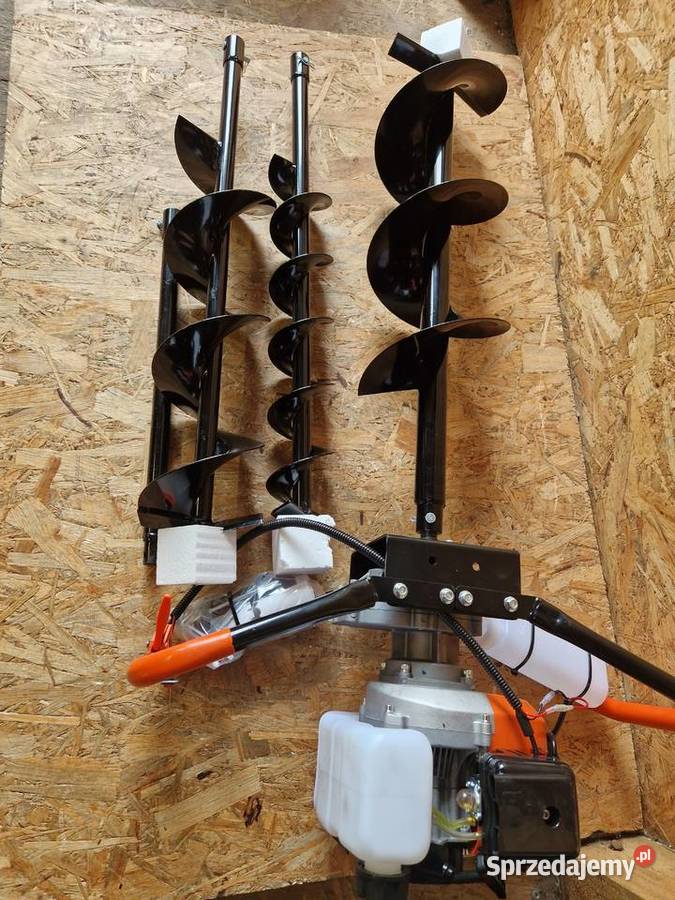 Świder Spalinowy BOXER BX121 Wiertnica 3 Wiertła Głogowa