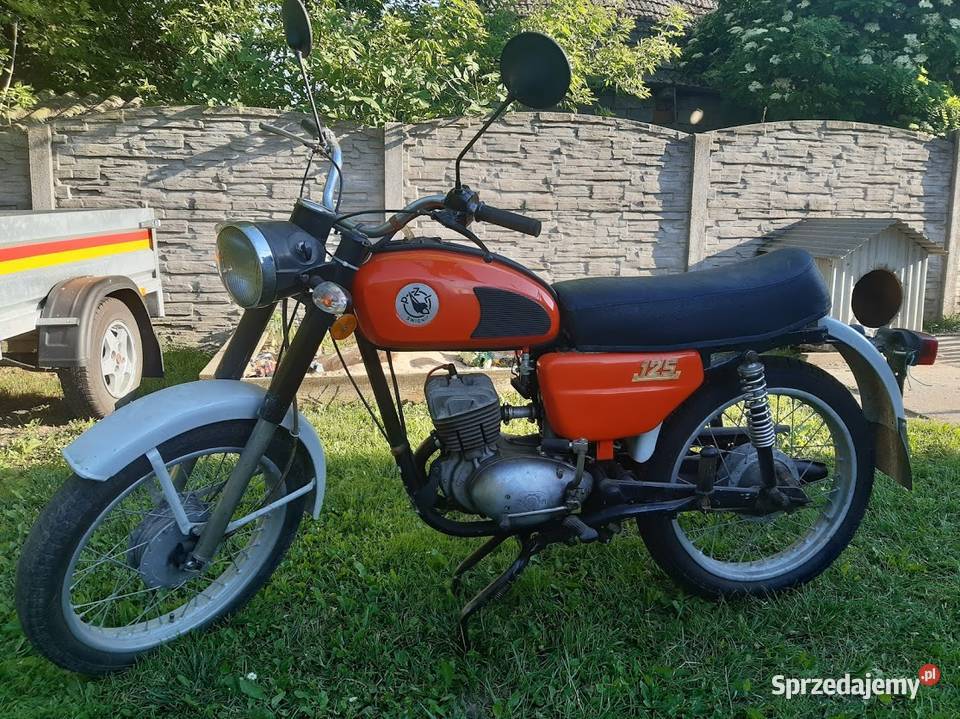 WSK 125 B3 1983r zarejestrowana zamiana MZ ETZ Nowy Korczyn