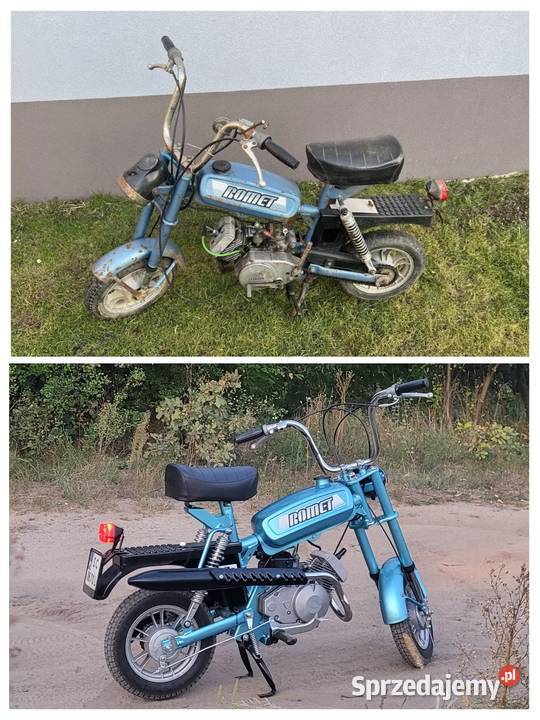 Motorynka m301 odbudowana zera zarejestrowana 1km Częstochowa