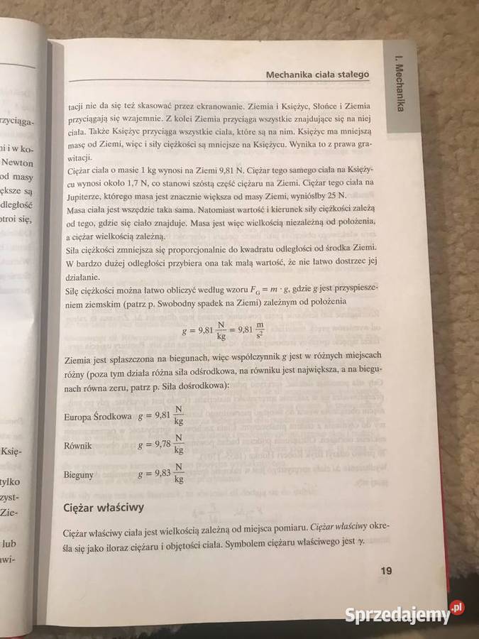 Fizyka kompendium sprzedam