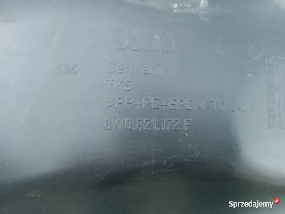 AUDI A4 B9 NADKOLE PRAWE PRZÓD 8W0821172F LEWE