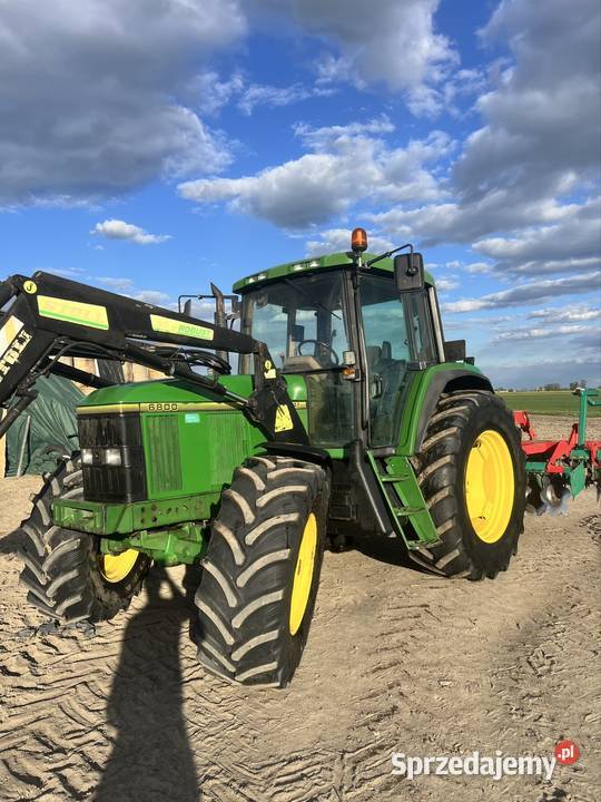 John Deere 6800 z ładowaczem Stoll 120 Napęd 4x4 Kutno