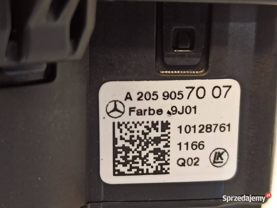 MERCEDES W205 PRZEŁĄCZNIK ŚWIATEŁ A2059057007