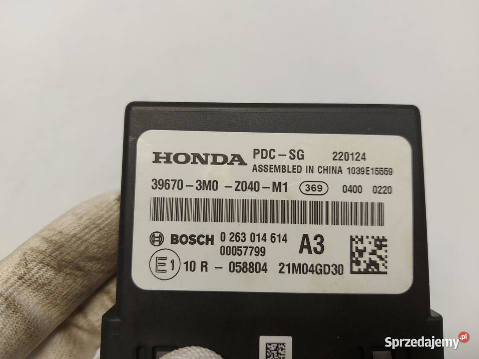 Honda HRV III eHEV 2022r STEROWNIK MODUŁ osobowe dolnośląskie