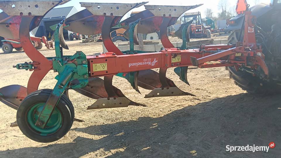 Pług kverneland ed 100 super stan resor Kverneland pomorskie Nowa Karczma sprzedam