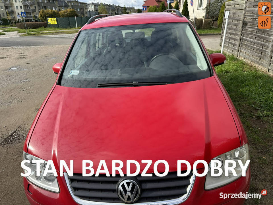Volkswagen Touran 19 TDI CLIMAtic podgrzewane nieuszkodzony Wejherowo