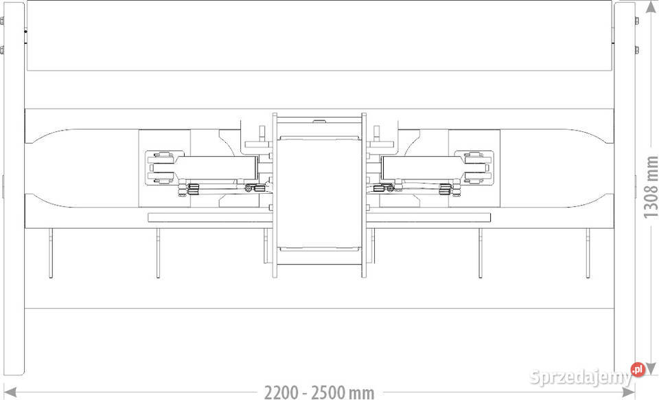 BELKA RÓWNAJĄCA HYDRAULICZNA NIWELATOR 1424T sprzedam