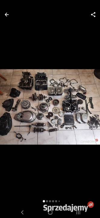Suzuki GS 500 silnik części głowica wał cylinder