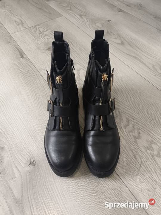 Botki damskie sztyblety River Island rozmiar 40