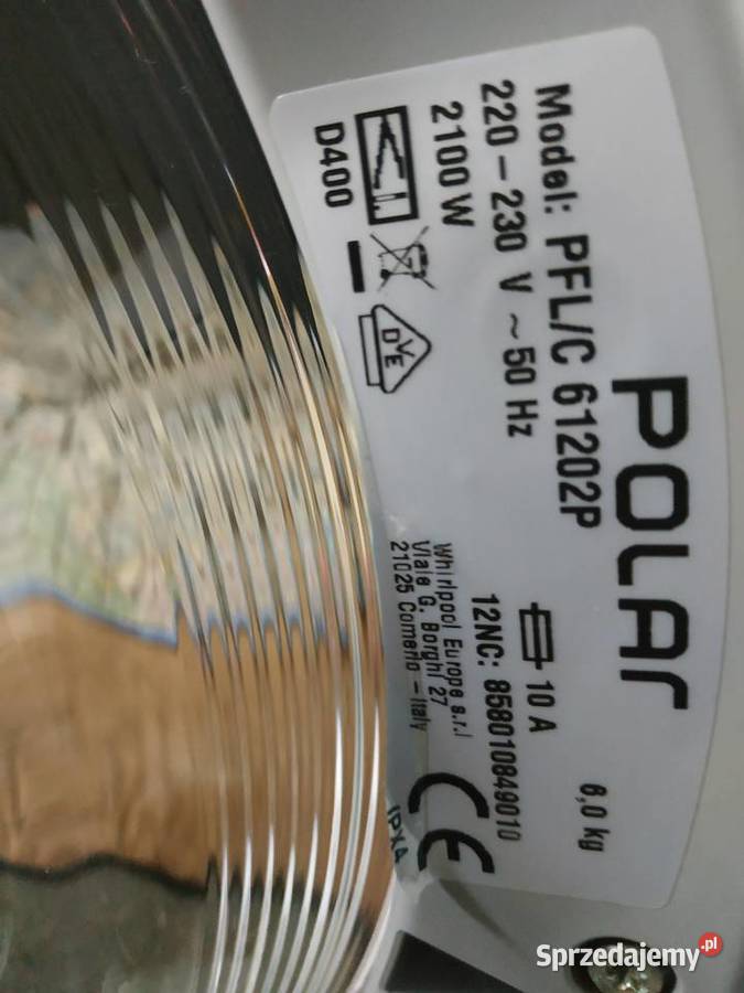Pralka Polar PFLC61202P 6 AClass Zawadzkie