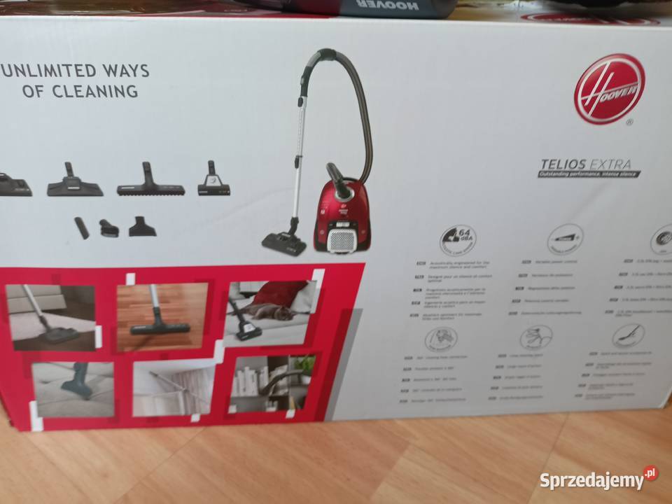 Odkurzacz Hoover telios czerwony Trzebinia sprzedam