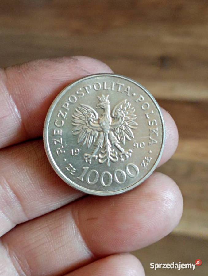 Sprzedam monete 10000 1990 r Solidarnosc Chełm