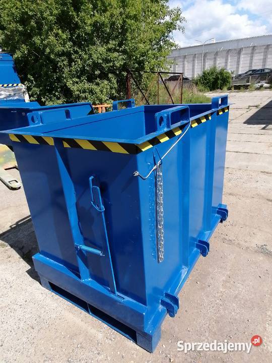 Kontener PMD 1500L Z Systemem Otwieranego Dna Lublin sprzedam