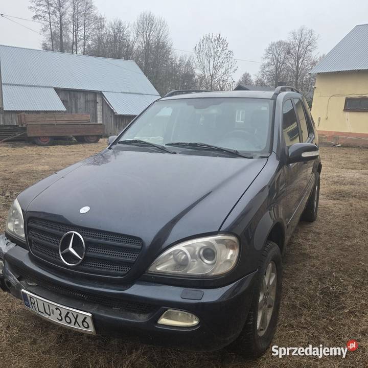 Mercedes ml 270 granatowy podkarpackie