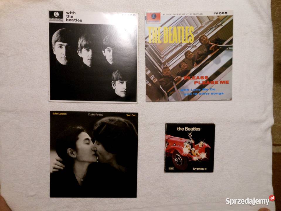 Kilkanaście płyt winylowych z The Beatles Bartoszyce