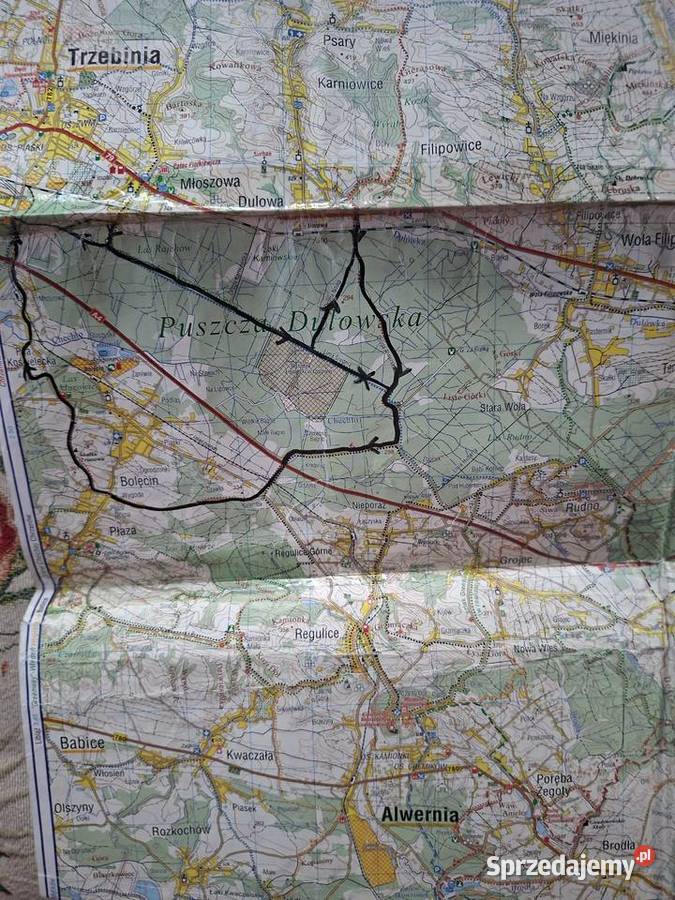 Jura Krakowsko Częstochowska 1 50 000 mapa małopolskie sprzedam
