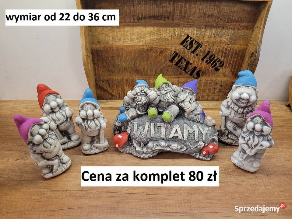 Skrzat ogrodowy latarnik krasnal ogrodowy ozdoba Bytom