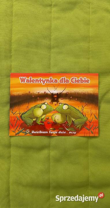 Kartka Walentynkowa karnet na Dzień Zakochanych Kartki okolicznościowe Małkinia Górna