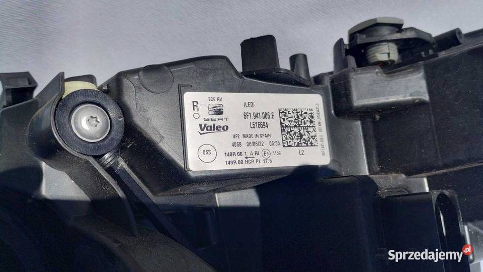 Lampa Przod Full Led Seat Ibiza V 5 Lift 6F
