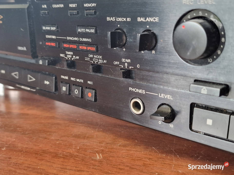 Magnetofon catette deck SONY TC WR 720 Międzychód