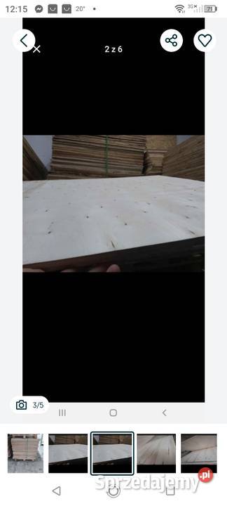 Sklejka warstwowa 8 mm i 10 mm formatki nie OSB Łęczyca sprzedam