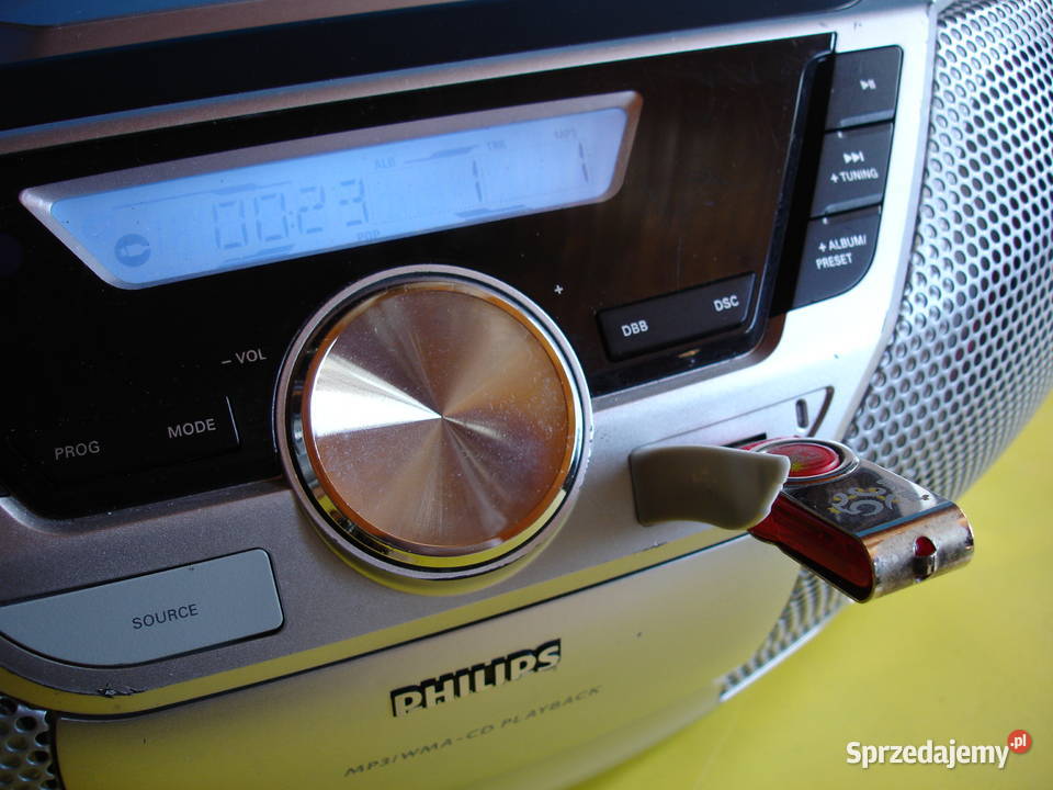 Radiomagnetofon z CD PHILIPS AZ793