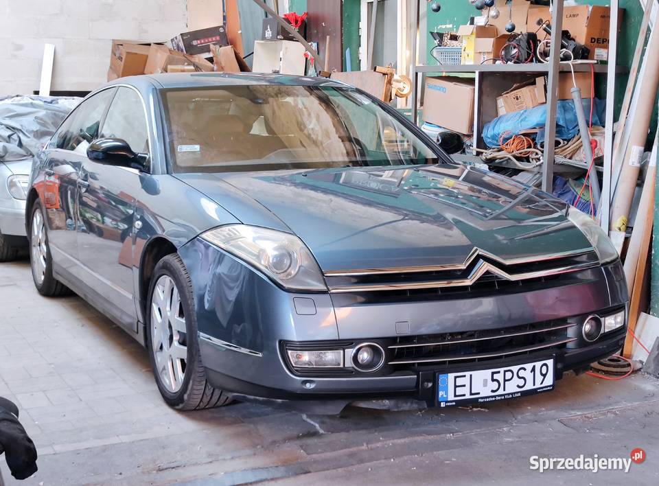 Citroen C6 27 HDI Automat prywatny możliwa niebieski