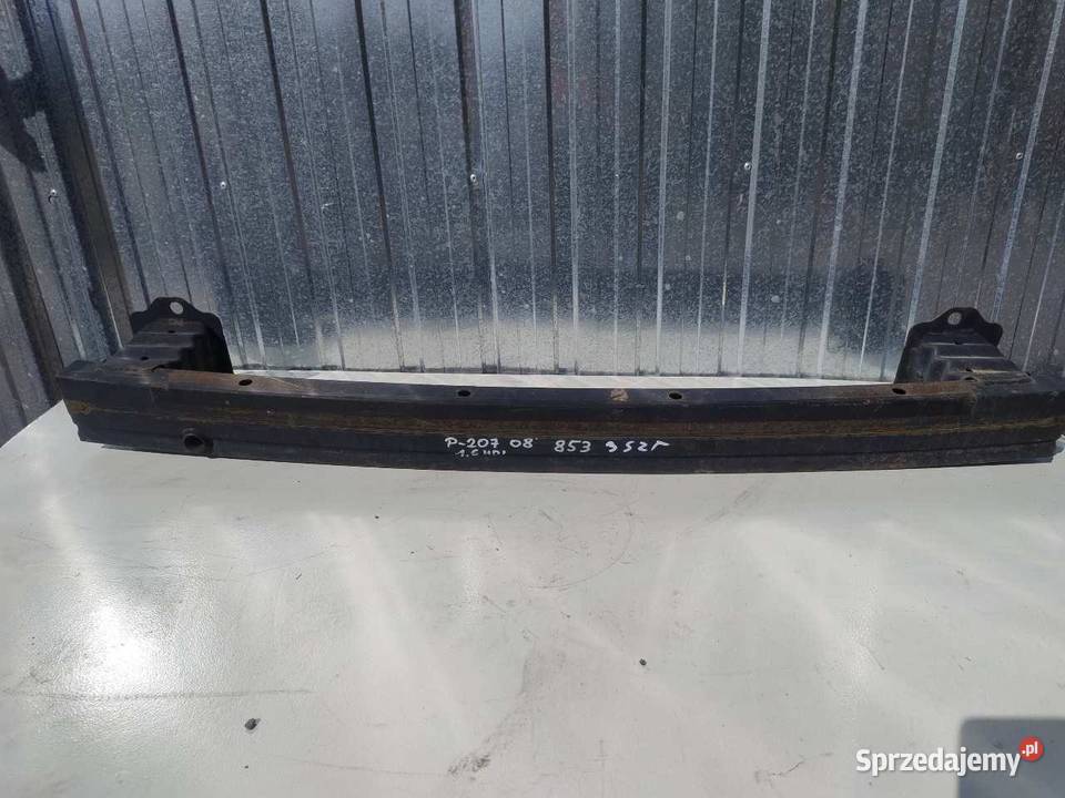 BELKA ZDERZAKA PRZÓD PEUGEOT 207 osobowe
